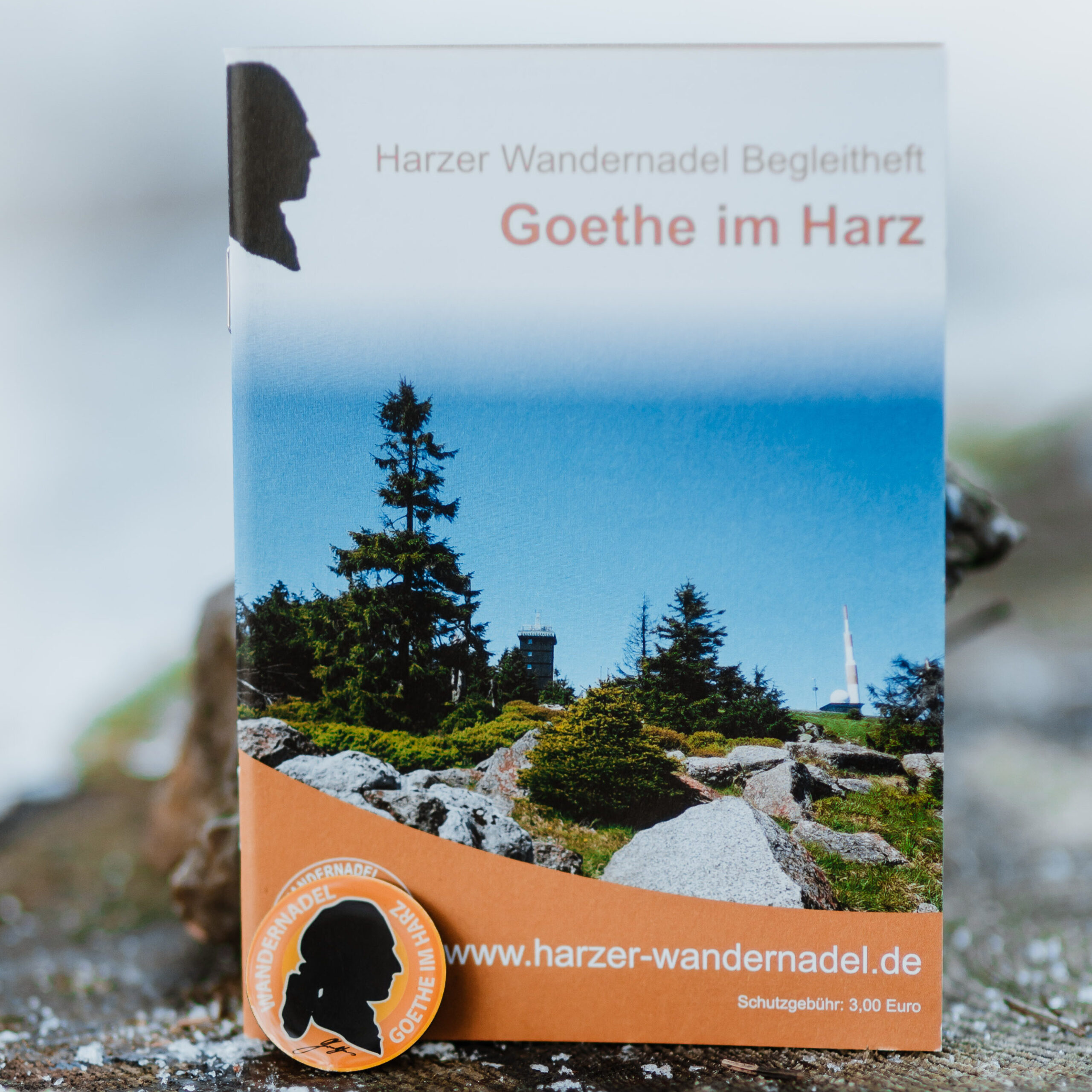 Accompanying booklet Harzer Wandernadel Goethe in the Harz Mountains